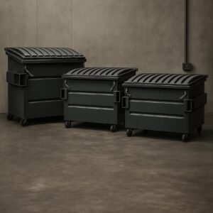 حاويات قوية للتخزين والنفايات